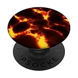 Lava Fire Rock Pattern PopSockets