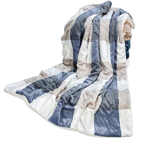 WONDER MIRACLE Fuzzy Sherpa Double Layers Super Thick and Warm Fleece