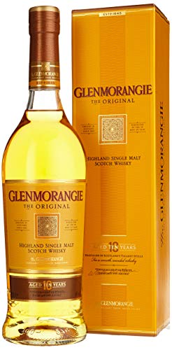 Glenmorangie 10 The Original Whisky, Single Malt Scotch Whisky, 10 Years, mit Geschenkverpackung, 0,7L