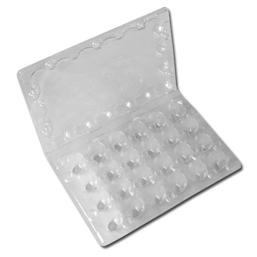 50 Stück Wachteleierschachteln, Eierschachteln PROFI für 24 Wachteleier aus OPS