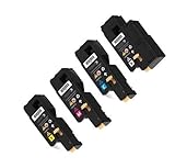 Compatible Toner Cartridges for Xerox Phaser 6000, 6010, Workcentre 6015 - 4pk (BCMY)