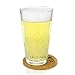 Funny Cork Bar Coasters Decor - Fathers Day Gifts for Dad, Stepdad, Husbands, Premium 5mm Round Cork Coaster, Best Housewarming or Alcohol Gifts, Funny Living Room Table Man Cave Decor Stuff (6 Pack)
