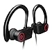 BLAGIS Bluetooth Wireless Running Headphones, Noise Cancelling Over Ear Headphones for Running, Work Out, Gym and Jogging, Waterproof IPX7 Bluetooth Headphones with Microphone and Neck Band