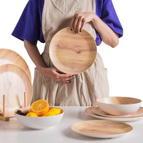 Wooden Bowls Wooden Dinner Set Price Topmela Melamine Dinnerware