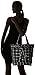 OGIO Women's Windowpane Hamptons Fully Padded Fleece Laptop Compartment Tote Bag, Black