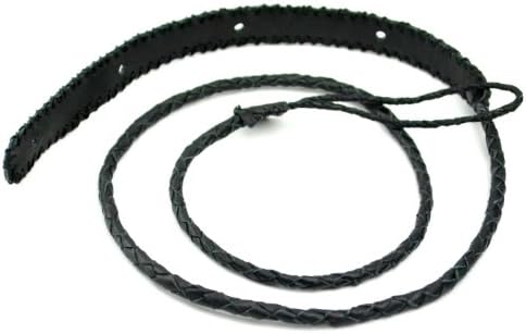 Pete Schmidt Handcrafted Leather Mandolin Strap - Braided - Black