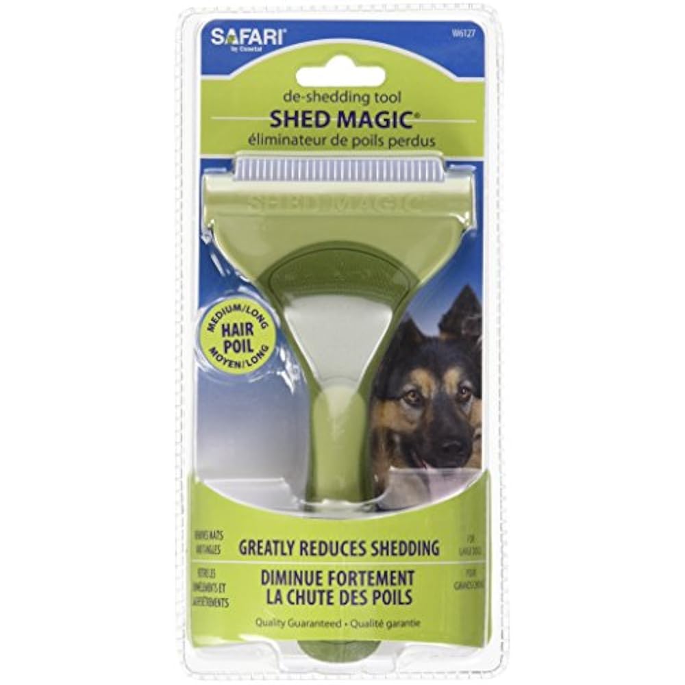 DSFW6127 Shed Magic Dog Deshedder, Large Pet Shedding Tools Supplies eBay
