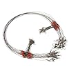 FF-life-20PCS-Wire-Trace-Leader-Rig-Stainless-Steel-2-Arm-Fishing-Rigs-Tackle-Lure-Swivel