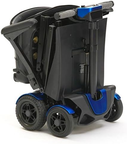 DRIVE DeVilbiss 4 Wheel Red Auto Folding Scooter - Image 5