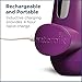 Waterpik Cordless Water Flosser Rechargeable Portable Oral irrigator for Travel & Home Cordless Advanced, Wp 565 Orchid (Purple)