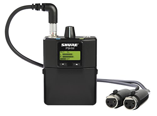 Shure P9HW PSM900 Wired Bodypack for PSM900 Personal Monitor System (Best Personal Monitor System)