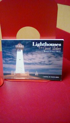 Lighthouses of the Great Lakes A Book of Postcards 0764921460 Book Cover