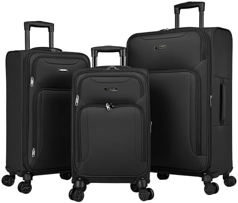 Amazon.com | World Traveler Dejuno Cornwall 3-Piece Lightweight
