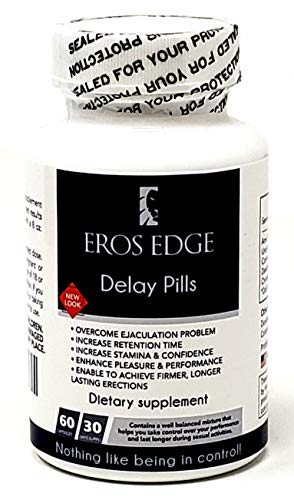 EROS Edge Delay Pills - Very Effective Natural Male Support. Works as Size