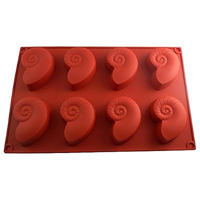 8 Snail DIY Silicone Cake Chocolate Candy Cookie Jelly Mould Soap Mold Bakeware by CTT