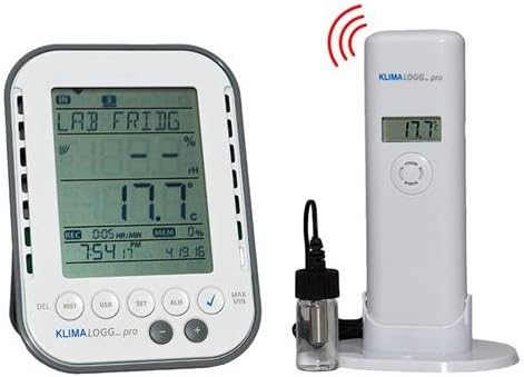 Thermco ACCDTA140 KLIMALOGG PRO Temperature and Humidity Transmitter Data Logger with USB Interface, -40 to 60 Degrees C, 26 mm Depth, 137 mm Height, 98 mm Wide