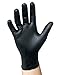 Black Nitrile Disposable Gloves Powder Free Textured Fingertips 4.5 Mil Thickness Latex Free Medical Examination Glove-Size XL (300 Pack)