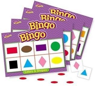 Trend Educational Products Bingo Colors & Shapes Ages 4 & Up