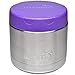 LunchBots Wide Thermal 16 oz. All Stainless Steel Bowl - Insulated Food Container Stays Hot 6 Hours or Cold for 12 Hours - Leak Proof Soup Jar for Portable Convenience - Purple