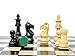 House of Chess - Ebonized/Boxwood Galaxy Staunton Wooden Chess Set Pieces King Height 3