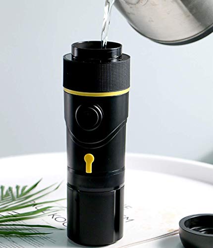 Allamp Tragbare Kaffeemaschine, Maschine for Camping Electric, One Button-Modus, kompatibel mit Nespresso-Kapsel und… – Bild 4