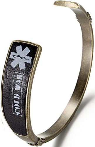 WelMag Charm Double Lobster Clasp Free Custom Engraved Medical Alert Bracelet (16.5)