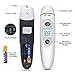 Baby Thermometer - Forehead & Ear Thermometer with Fever Alarm & Memory Function, Non Invasive & Quick Read, Digital Infrared Medical & Home Thermometer for Kid & Adults (Baby Thermometer-1)