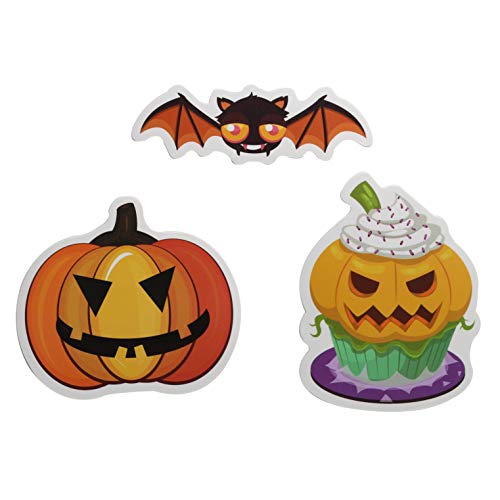 Halloween Stickers Halloween Decals 75 Pcs for Laptops Cars Motorcycle Portable Luggages Ipad Waterproof Sunlight-Proof (C Halloween Style, 75 pcs)