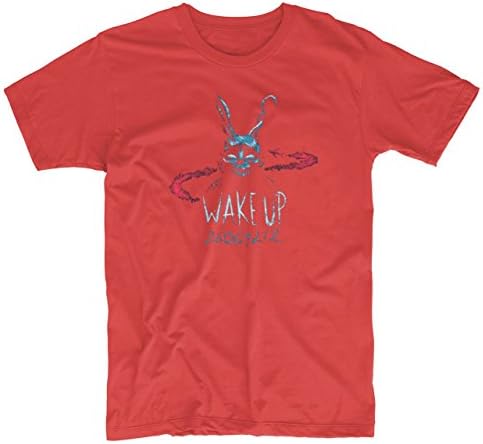 Wake Up Donnie Darko Frank The Bunny Mens &amp; Womens Custom T Shirt Sex Si Tee