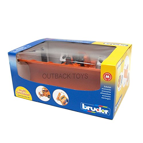 Bruder Plow Blade For MACK, MB Actros , and MAN Trucks