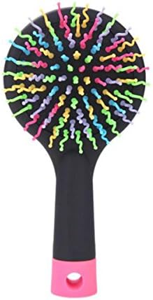 AIRLY Volume S Brush Hair Curl Magic Accessory Perm Wave Straight Beauty Comb with Mirror