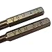 SET of 3.8mm & 4.5mm VGM Gold Security Screwdriver Bits