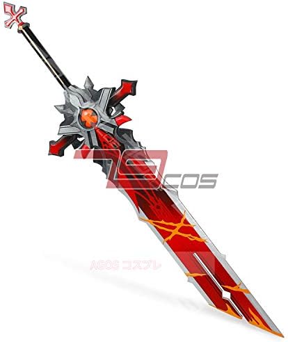 Amazon Agos 即納原神 げんしん ディルック 星5 両手剣 狼の末路 武器 人気 コスプレ道具 コスプレ 仮装 通販