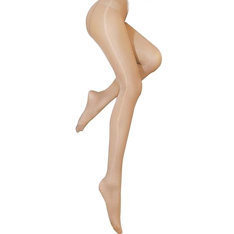 LOVETEA ??Women der hauchdünnen Strumpfhose Strümpfe Öl glänzende Strümpfe Strumpfhosen Sexy Seide Strumpfhosen