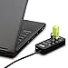 atolla USB Hub 4-Port SuperSpeed USB 3.0 Hub Powered USB Splitter with 1 USB Charging Port On Off Switch with AC Power Adapter
