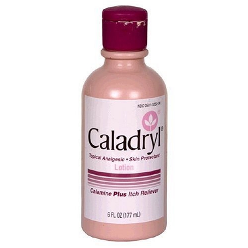 Caladryl Lotion, Calamine Plus Itch Reliever, 6Ounce