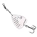 O.RIYA I Love You Hand Stamped Lure Fisherman Gift - Groom Gift, from Daughter (Grey)