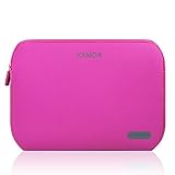 Kamor® 11 11.6 Inch Water-resistant Neoprene Laptop Sleeve Case Bag/Notebook Computer Case/Briefcase Carrying Bag/Pouch Skin Cover For Acer/Asus/Dell/Fujitsu/Lenovo/HP/Samsung/Sony/Toshiba(Rose)