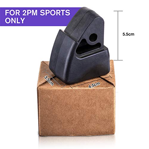 2PM SPORTS Inline Skate Brake Stopper,Replacement Brake pad-Type 1(Vinal)