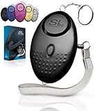 SLFORCE Personal Alarm Siren Song - 130dB Safesound Personal Alarms for Women Keychain with LED Light, Emergency Self Defense for Kids & Elderly. Security Sound Whistle Safety Siren
