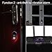 Anti Spy Hidden Camera Detectors Glowiny Camera Finder Anti-Theft Vibration Alarm for Door Window Suitcase Travel Security + A Personal Alarm