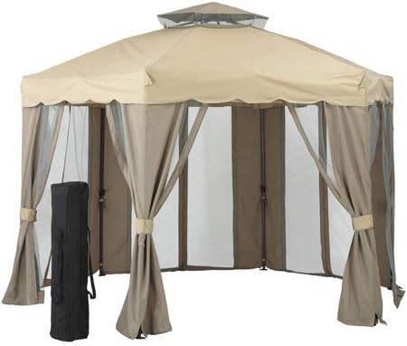 Better Homes And Gardens 12 X 12 Gilded Grove Gazebo Garden Outdoor Amazon Com