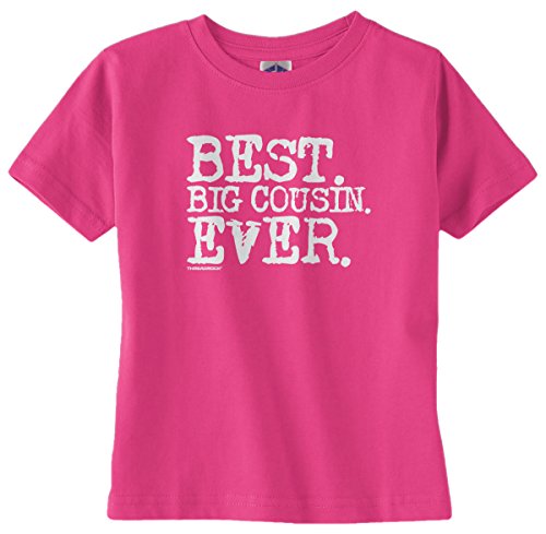 Threadrock Baby Girls’ Best Big Cousin Ever Infant T-Shirt