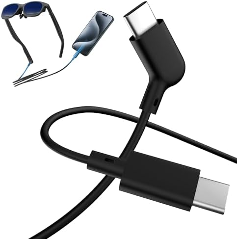 Amazon.com: XREAL C-C Cable, 0.8m 2.6ft USB-C to USB-C Video