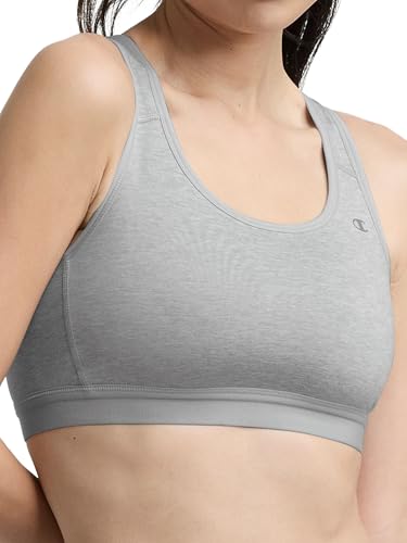 Champion Women's Sports Bra, High-Impact Compression, Moisture-Wicking Fabric,…