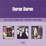 Disco de Duran Duran: «Notorious / Seven & Ragged Tiger / Wedding Album» (Anverso) Disco de Duran Duran: «Notorious / Seven & Ragged Tiger / Wedding Album» (Anverso)