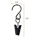 Alamic S Hooks Curtain Clips Party Light Hanger String Light Clips Awning Clips Gutter Hangers Patio Light Clips String Light Hangers Clip Hooks for Home, Patio, Garage, Party, Camp and More