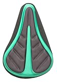 Gel Top Cruiser / Comfort Bicycle Seat Cushion Cover - Bike Saddle Topper