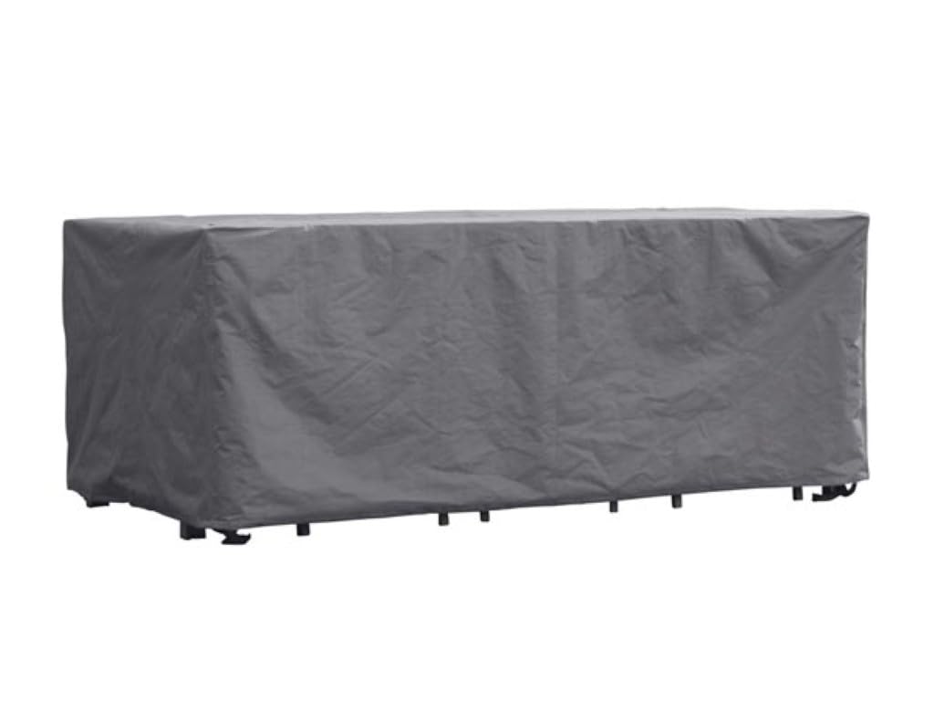 Perel Garden OCGS Protective Cover for Rectangular Lounge Set XXL Black 310 x 185 x 95 cm