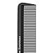Bardeau Essentials Professional 8.8 Inch Tail Comb (5 Pack) - Black Carbon Fiber and Stainless Steel Pintail - Anti Static and Heat Resistant Teasing Comb - Lightweight for All Hair Types